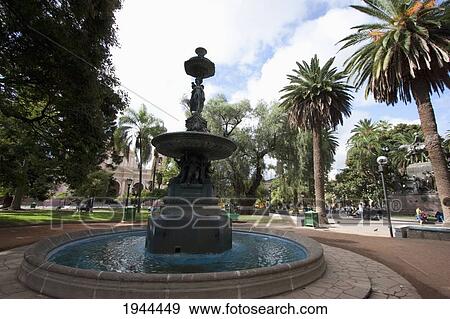 Stock Photo - Plaza 9 De Julio, Salta, Salta, Argentina. Fotosearch