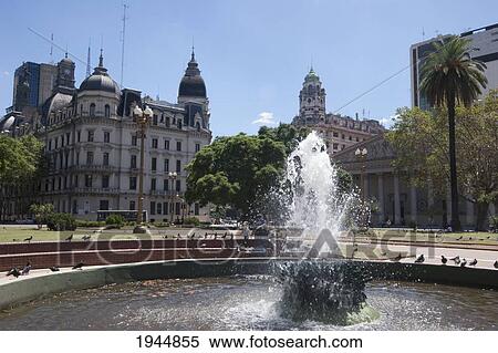Stock Photography - Plaza De Mayo, Buenos Aires, Capital Federal, Argentina. Fotosearch