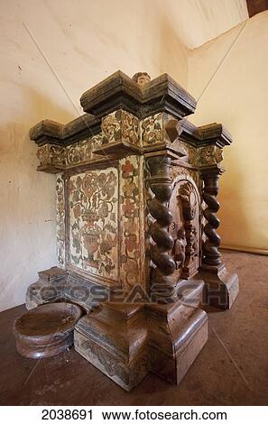 Polychrome Wood Tabernacle, Carved In The Mestizo-Baroque Style At The Sacristy Of The Jesuit Mission Of Santa Ana De Velasco, Santa Cruz Department, Bolivia View Large Photo Image Stock Image - Polychrome Wood Tabernacle, Carved In The Mestizo-Baroque Style At The Sacristy Of The Jesuit Mission Of Santa Ana De Velasco, Santa Cruz Department, Bolivia. Fotosearch