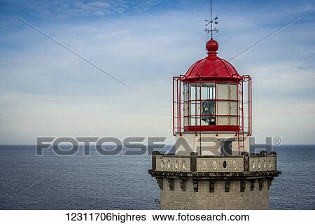 Ponta do Arnel lighthouse; Sao Miguel, Azores, Portugal View Large Photo Image Stock Photograph - Ponta do Arnel lighthouse; Sao Miguel, Azores, Portugal. Fotosearch