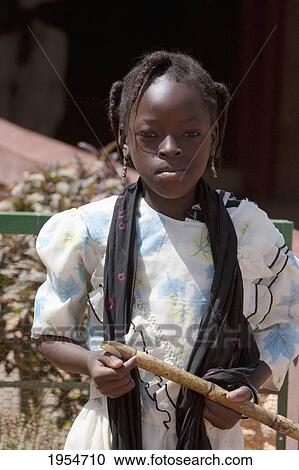 Portrait of a girl in Segou, Mali View Large Photo Image Stock Image - Portrait of a girl in Segou, Mali. Fotosearch