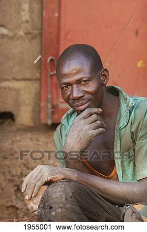 Portrait of a middle aged man in Bamako, Mali View Large Photo Image Stock Image - Portrait of a middle aged man in Bamako, Mali. Fotosearch