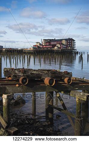 Relics of the past are found along the Astoria Riverwalk; Astoria, Oregon, United States of America View Large Photo Image Stock Photo - Relics of the past are found along the Astoria Riverwalk; Astoria, Oregon, United States of America. Fotosearch