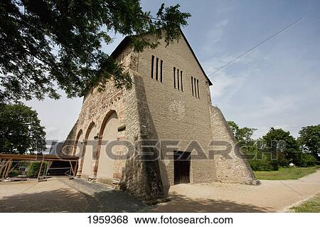 Stock Photo - Remains Of The Abbey Church In Lorsch, Germany. Fotosearch