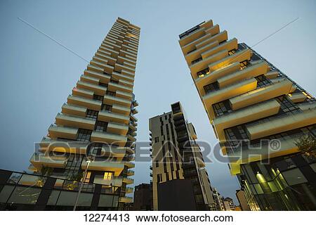 Residential buildings in porta nuova; Milan, Lombardy, Italy View Large Photo Image Stock Image - Residential buildings in porta nuova; Milan, Lombardy, Italy. Fotosearch