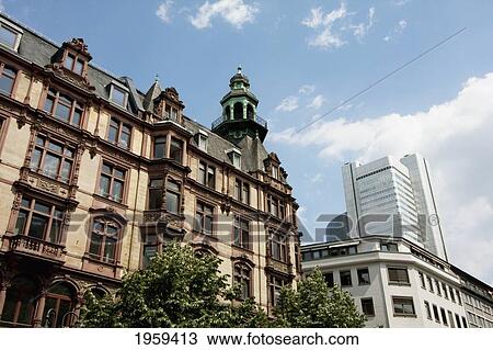 Stock Image - Residential Structure In Frankfurt Am Main, Germany. Fotosearch