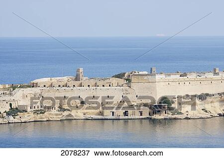 Stock Photo - Ricasoli Fort, Kalkara, Malta. Fotosearch