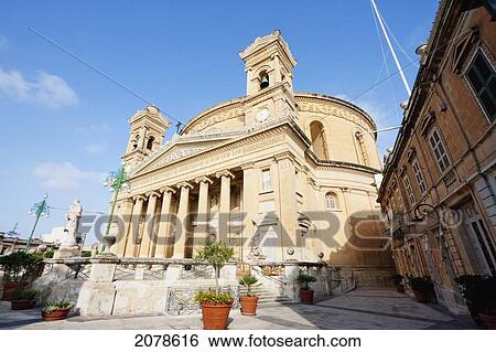 Rotunda Of St Marija Assunta, Mosta, Malta View Large Photo Image Stock Photograph - Rotunda Of St Marija Assunta, Mosta, Malta. Fotosearch