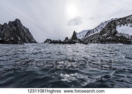 Rugged coastline of Elephant Island; Elephant Island, South Shetlands, Antarctica View Large Photo Image Stock Photograph - Rugged coastline of Elephant Island; Elephant Island, South Shetlands, Antarctica. Fotosearch