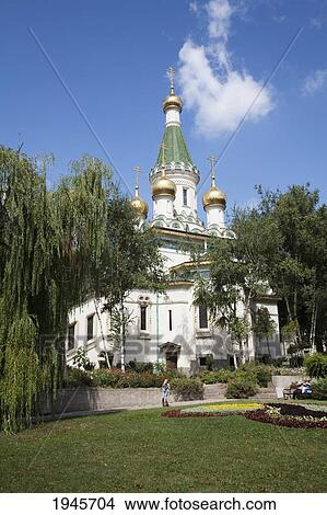 Picture - Russian Church Of St. Nicholas, Sofia, Bulgaria. Fotosearch