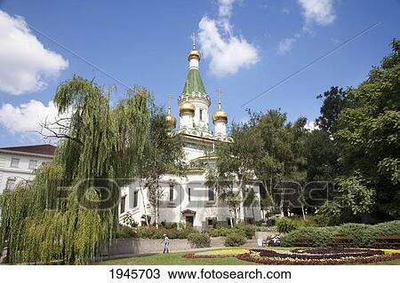 Russian Church Of St. Nicholas, Sofia, Bulgaria View Large Photo Image Stock Image - Russian Church Of St. Nicholas, Sofia, Bulgaria. Fotosearch