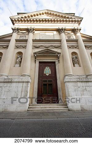 Stock Photo - San Filippo Neri Church, Vicenza, Italy. Fotosearch