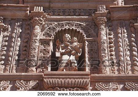 Stock Image - Santa Teresa Church, Potos. Fotosearch