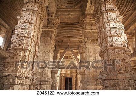 Stock Image - Sas Bahu Temple, Gwalior, Madhya Pradesh, India. Fotosearch