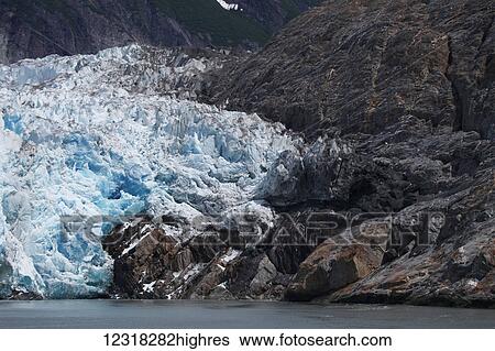 Sawyer Glacier, Tracy Arm, Southeast Alaska; Alaska, United States of America View Large Photo Image Stock Photograph - Sawyer Glacier, Tracy Arm, Southeast Alaska; Alaska, United States of America. Fotosearch