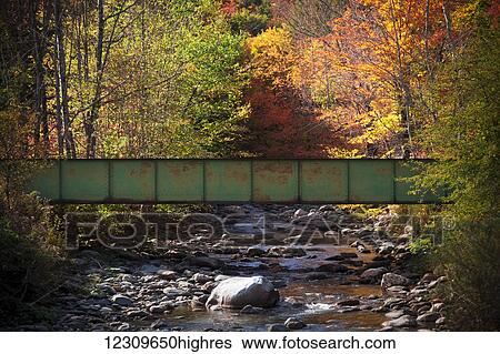 Scenic bridge over White river in autumn; Granville, Vermont, United States of America View Large Photo Image Stock Photograph - Scenic bridge over White river in autumn; Granville, Vermont, United States of America. Fotosearch
