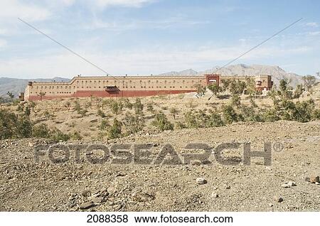 Stock Photo - Shagai Fort (Khyber Rifles), Khyber Pass, Federally Administered Tribal Areas, Pakistan. Fotosearch