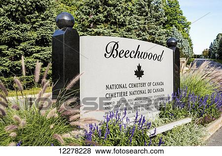Sign at Beechwood National Cemetery; Ottawa, Ontario, Canada View Large Photo Image Stock Photo - Sign at Beechwood National Cemetery; Ottawa, Ontario, Canada. Fotosearch