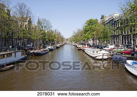 Singelgracht, Amsterdam, Netherlands View Large Photo Image Stock Image - Singelgracht, Amsterdam, Netherlands. Fotosearch
