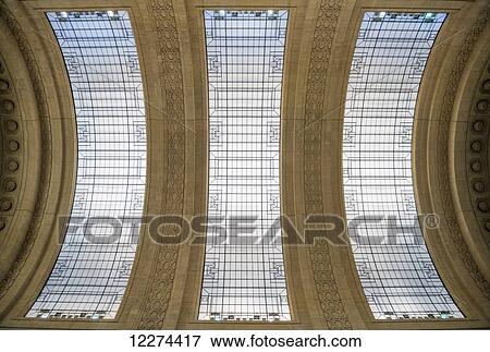 Skylights in Central train station; Milan, Lombardy, Italy View Large Photo Image Stock Photo - Skylights in Central train station; Milan, Lombardy, Italy. Fotosearch