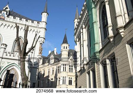 Small Guild & Great Guild, Riga, Latvia View Large Photo Image Stock Photo - Small Guild & Great Guild, Riga, Latvia. Fotosearch