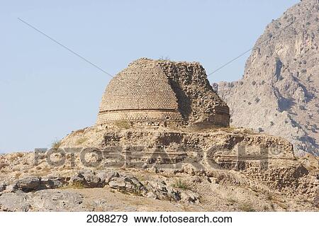 Sphola Stupa In The Khyber Pass, Federally Administered Tribal Areas, Pakistan View Large Photo Image Stock Photo - Sphola Stupa In The Khyber Pass, Federally Administered Tribal Areas, Pakistan. Fotosearch