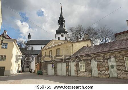 Stock Photography - St Mary's Cathedral, Tallinn, Estonia. Fotosearch
