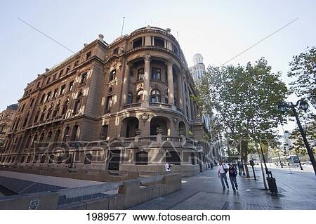Stock Photo - Stock Market, Santiago, Metropolitan Region, Chile. Fotosearch