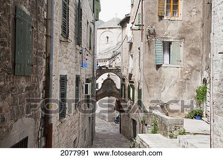 Street Scene, Kotor, Monte View Large Photo Image Stock Image - Street Scene, Kotor, Monte. Fotosearch