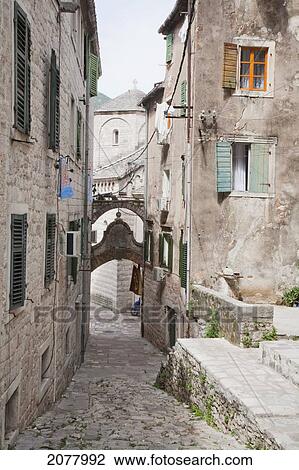 Street Scene, Kotor, Monte View Large Photo Image Stock Image - Street Scene, Kotor, Monte. Fotosearch