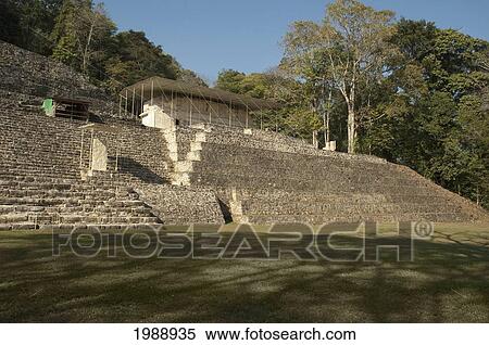 Stock Photography - Structure 1, Bonampak, Chiapas, Mexico. Fotosearch