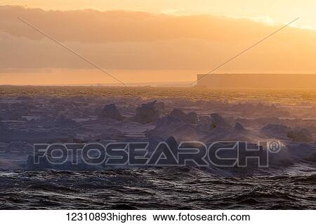 Tabular iceberg at sunrise; Antarctica View Large Photo Image Stock Photograph - Tabular iceberg at sunrise; Antarctica. Fotosearch