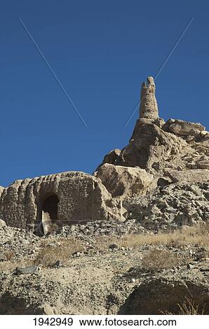 The Islamic City Of Shar E Gholgola At Bamiyan Was Destroyed By Genghis Khan In 1221. The Ruins Of The Citadel Are Also Known As The City Of Sighs., Bamian Province, Afghanistan View Large Photo Image Stock Photo - The Islamic City Of Shar E Gholgola At Bamiyan Was Destroyed By Genghis Khan In 1221. The Ruins Of The Citadel Are Also Known As The City Of Sighs., Bamian Province, Afghanistan. Fotosearch