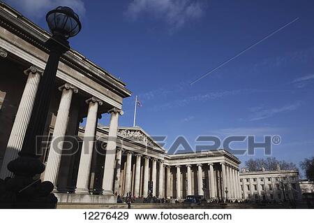 The neo-classical facade of the British Museum; London, England View Large Photo Image Stock Photo - The neo-classical facade of the British Museum; London, England. Fotosearch