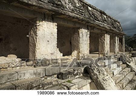 The Palace, Palenque, Chiapas, Mexico View Large Photo Image Stock Photograph - The Palace, Palenque, Chiapas, Mexico. Fotosearch