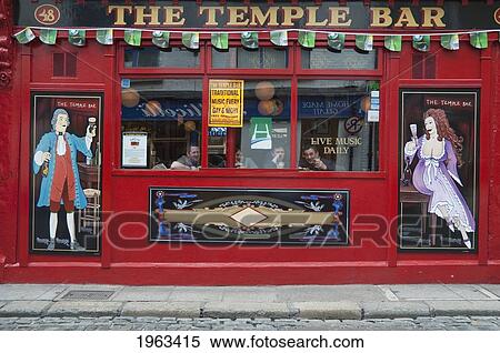 Stock Photography - The Temple Bar, Dublin, Ireland. Fotosearch