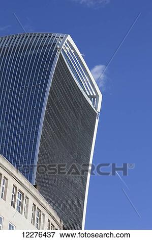 The Walkie Talkie building, 20 Fenchurch Street, designed by Rafael Vinoly; London, England View Large Photo Image Stock Photo - The Walkie Talkie building, 20 Fenchurch Street, designed by Rafael Vinoly; London, England. Fotosearch