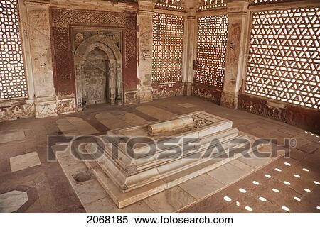 Stock Photography - Tomb Of Imam Zamin, Qutab Minar, Delhi, India. Fotosearch