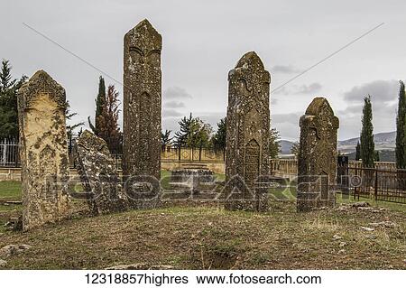 Tombs of the Shirvan Dynasty at the cemetery; Shamakhi, Azerbaijan View Large Photo Image Stock Photograph - Tombs of the Shirvan Dynasty at the cemetery; Shamakhi, Azerbaijan. Fotosearch