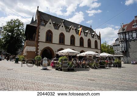 Town Hall, Goslar, Germany View Large Photo Image Stock Image - Town Hall, Goslar, Germany. Fotosearch