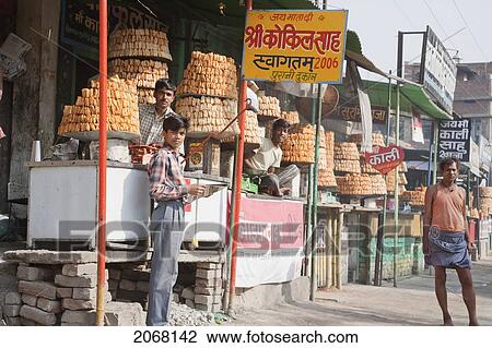 Traditional Indian Sweets Vendor, Rajgir, Bihar, India View Large Photo Image Stock Image - Traditional Indian Sweets Vendor, Rajgir, Bihar, India. Fotosearch