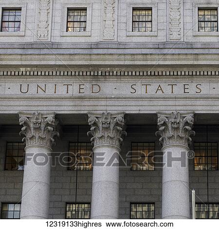 United States court building; New York City, New York, United States of America View Large Photo Image Stock Photograph - United States court building; New York City, New York, United States of America. Fotosearch
