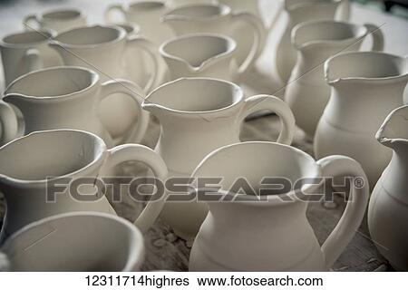 Stock Photograph - Vieira pottery; Lagoa, Sao Miguel, Azores, Portugal. Fotosearch