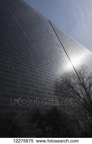 Stock Photography - Vietnam Veterans Memorial; Washington, District of Columbia, United States of America. Fotosearch
