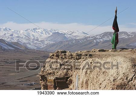 View Of The Bamiyan Valley From Ruins Of The Citadel Of Shar E Gholgola, Bamian Province, Afghanistan View Large Photo Image Stock Image - View Of The Bamiyan Valley From Ruins Of The Citadel Of Shar E Gholgola, Bamian Province, Afghanistan. Fotosearch