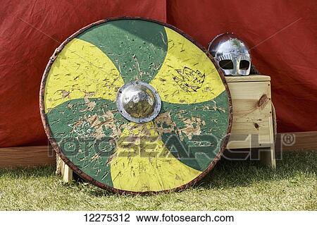 Viking shield and helmet in the Icelandic Festival of Manitoba; Gimli, Manitoba, Canada View Large Photo Image Stock Image - Viking shield and helmet in the Icelandic Festival of Manitoba; Gimli, Manitoba, Canada. Fotosearch
