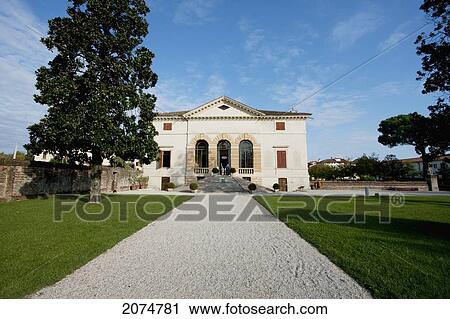 Villa Caldogno, Caldogno, Italy View Large Photo Image Stock Image - Villa Caldogno, Caldogno, Italy. Fotosearch