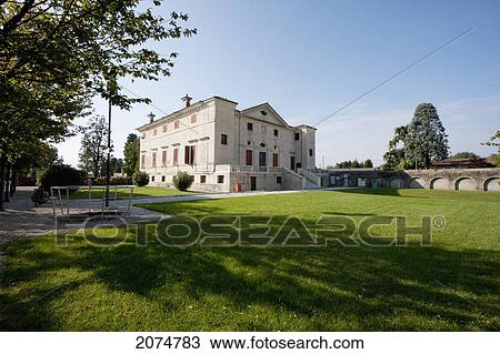 Stock Image - Villa Caldogno, Caldogno, Italy. Fotosearch