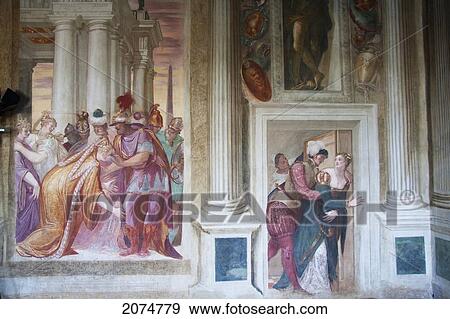 Villa Caldogno, Vicenza, Italy View Large Photo Image Stock Photo - Villa Caldogno, Vicenza, Italy. Fotosearch