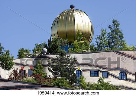 Waldspirale, A Residential Building Complex In Darmstadt, Germany View Large Photo Image Picture - Waldspirale, A Residential Building Complex In Darmstadt, Germany. Fotosearch